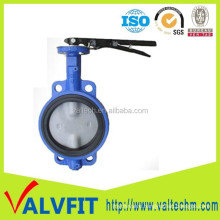 Hot Sale Ductile iron wafer butterfly valve